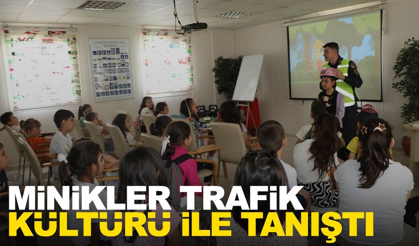 Büyükşehir, ÇKSM’nin minik öğrencilerini trafik kültürü ile buluşturdu