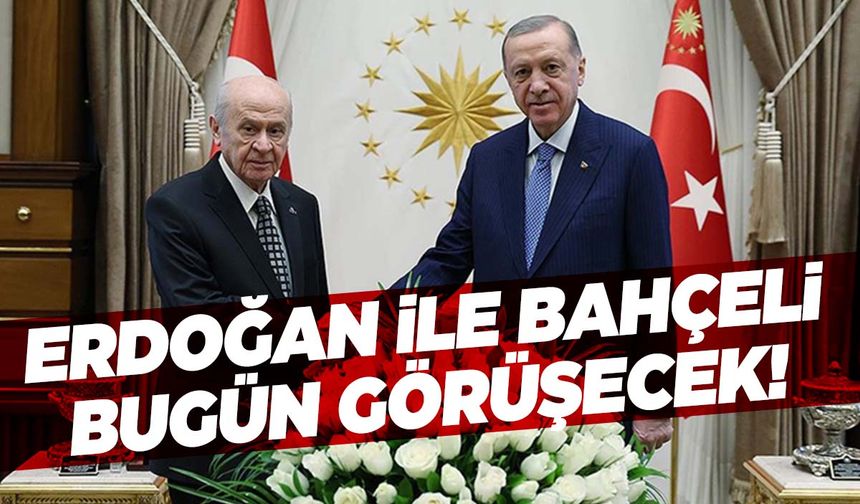 Cumhurbaşkanı Erdoğan, MHP lideri Bahçeli ile görüşecek!
