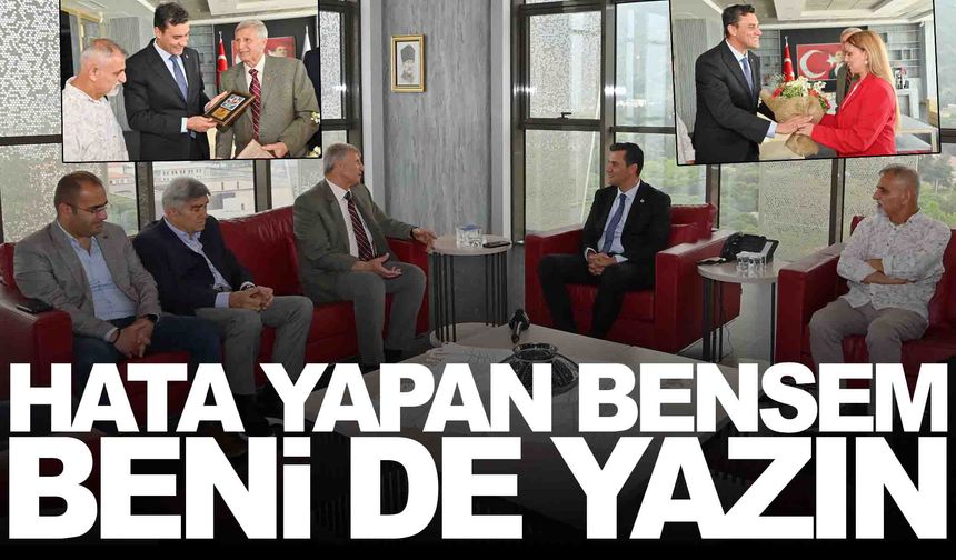 Başkan Zeyrek’ten gazetecilere açık çek