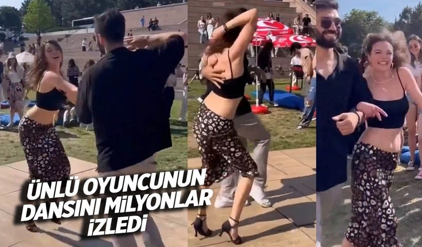 Melis Sezen'in dansı sosyal medyayı salladı