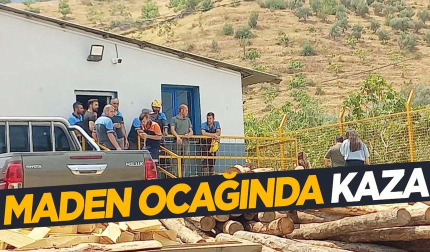 İzmir’de maden ocağındaki direkler devrildi: 3 işçi yaralandı