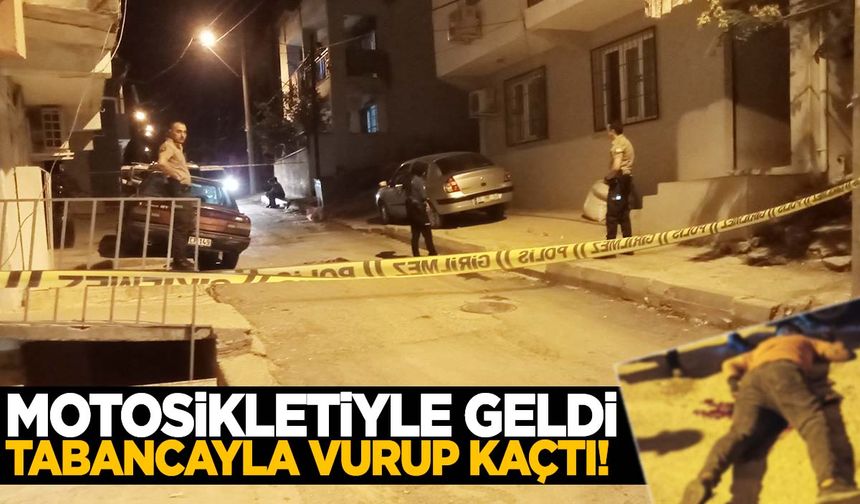 İzmir’de sokakta yürüyen adam vuruldu!