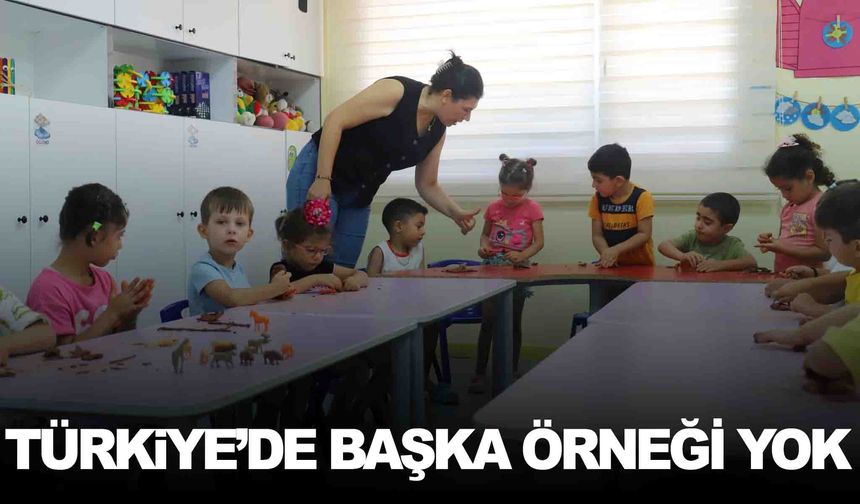 Manisa’daki merkezin Türkiye’de örneği yok… Eğitimler başladı!