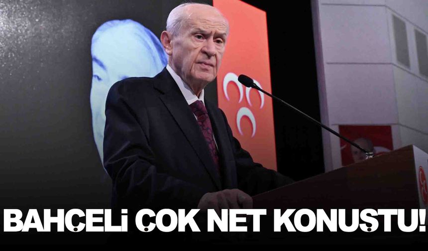 MHP lideri Bahçeli’den Anayasa açıklaması!