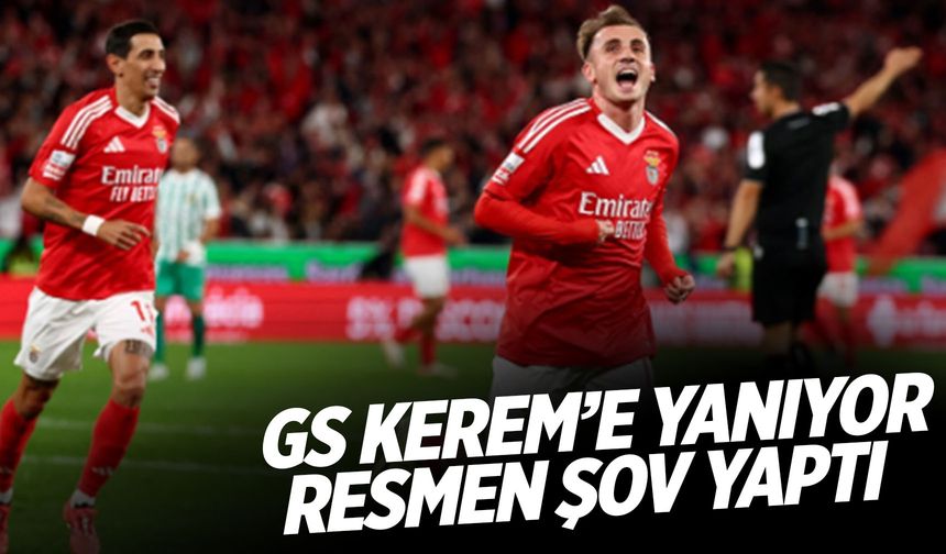 Galatasaray Kerem Aktürkoğlu'na yanıyor! Benfica ile şov yaptı