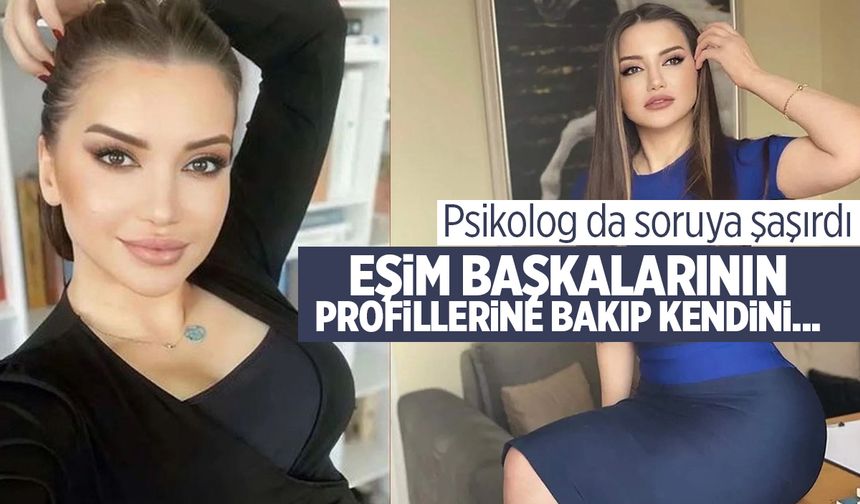 Eşinin başka profillere girerek yaptığı şeyi açıkladı! Esra Ezmeci de şaşırdı…