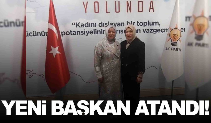 AK Parti Selendi’de kadın kolları başkanı belli oldu