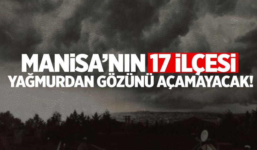 Manisa’da kış kendini gösteriyor… Alarm verildi! Tüm kenti etkisi altına alacak!