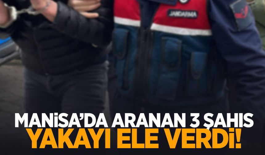 Manisa’da uyuşturucu suçundan aranan 3 şahıs yakalandı! Yakalanan şahıslardan biri 20 yaşında…