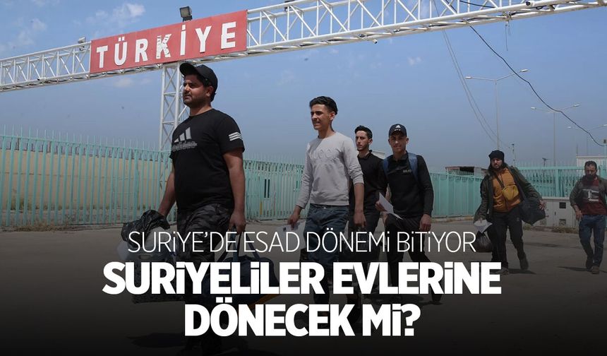 Suriyelilere Çağrı: "Suriye'ye Geri Dönün"