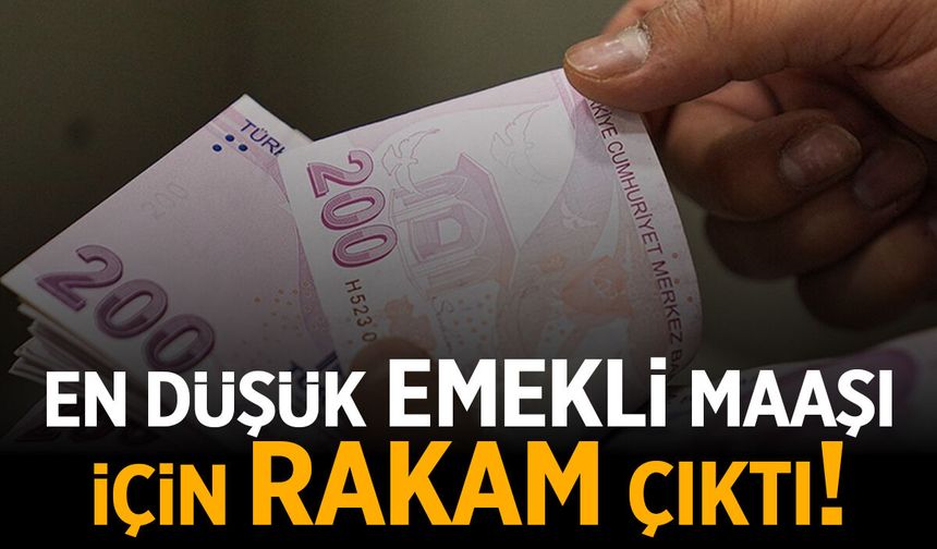En düşük emekli maaşı bu seviyeye çıkacak