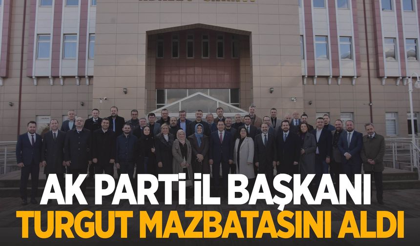 AK Parti Manisa İl Başkanı Süleyman Turgut mazbatasını aldı