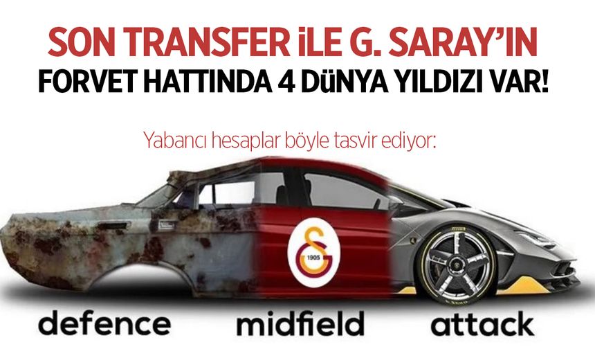 Galatasaray'ın forvet hattında 4 dünya yıldızı var! İşte Morata'nın maaşı