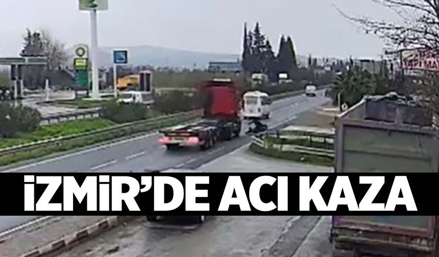 İzmir’de acı kaza… 14 yaşındaki motosikletlinin feci ölümü!