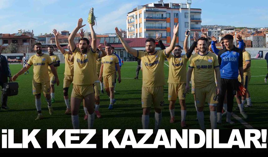 Selendi Belediyespor bu sezon ilk kez kazandı: 3-1