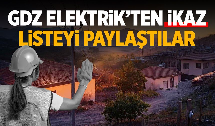 Manisa ilçelerinde elektrik kesintisi: 6 Nisan’da birçok ilçe etkilenecek
