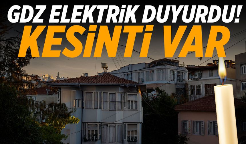 Manisa'da 20 Temmuz elektrik kesintisi! GDZ duyurdu: 9 ilçede saatlerce elektrik olmayacak