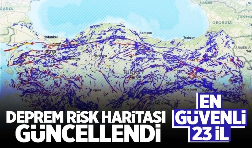 Depreme karşı en güvenli şehirler… AFAD güncel listeyi yayınladı!
