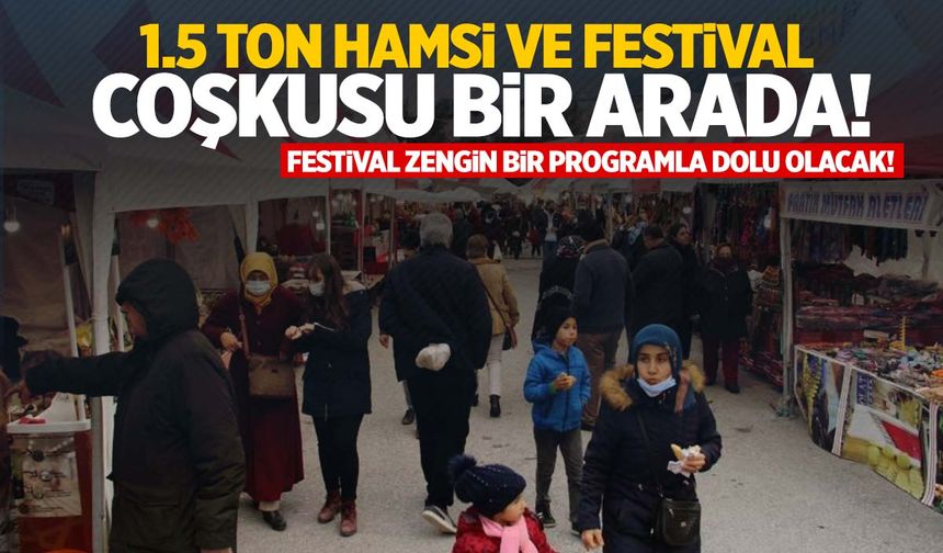 Manisa hamsiyle şenlenecek… 1.5 ton hamsi ücretsiz dağıtılacak!