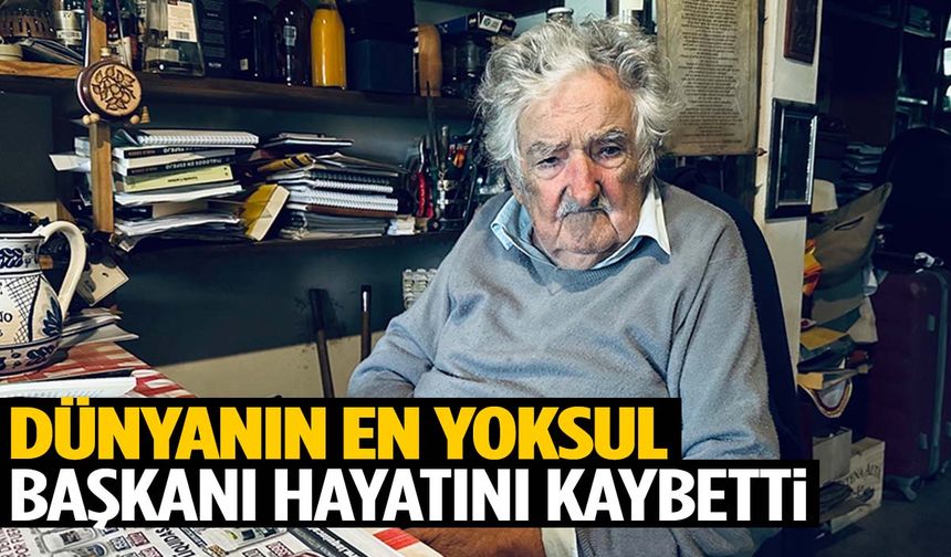 Dünyanın en yoksul başkanı hayatını kaybetti