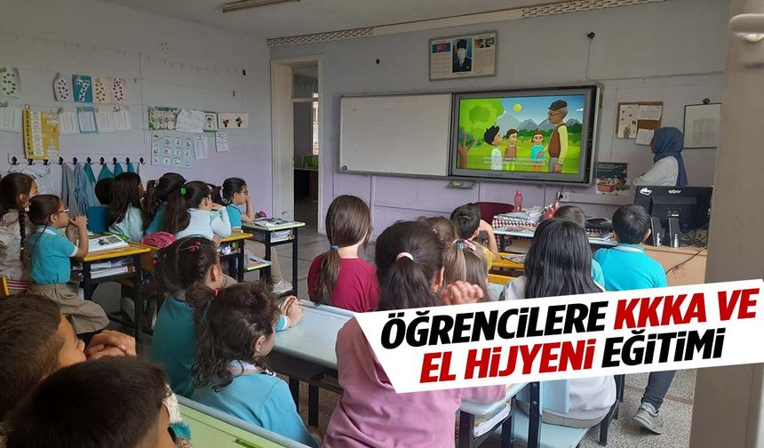 Kene tehlikesi kapıda! Manisa’da öğrencilere eğitim verildi…