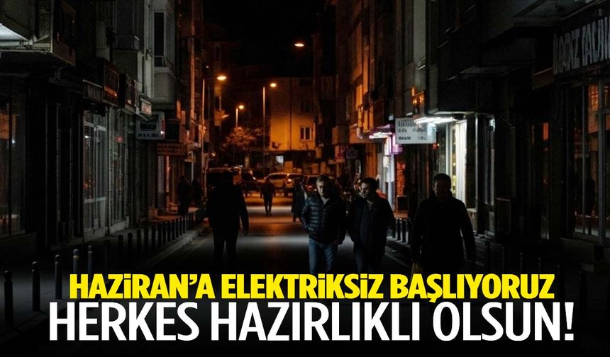 Manisa Haziran ayına enerjisiz girecek!