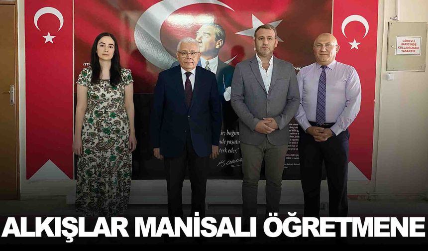 Manisalı öğretmenin projesine TÜBİTAK’tan destek