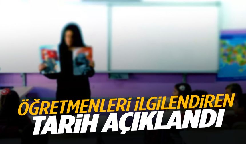 Öğretmenleri ilgilendiriyor… İl içi yer değişikliği takvimi açıklandı!