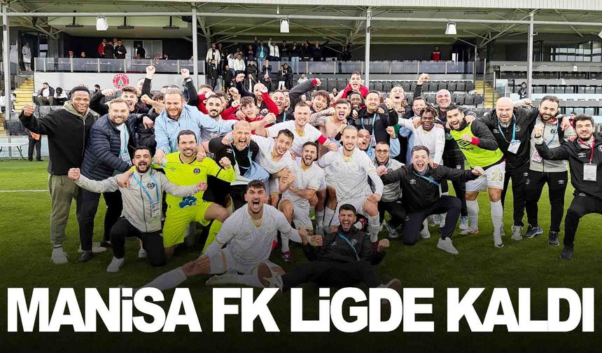 Manisa FK ligde kalmayı başardı: 0-1