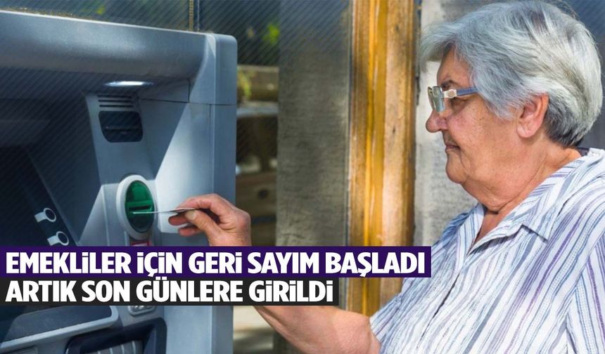 Binlerce emekli için kritik uyarı! Artık son günlere girildi
