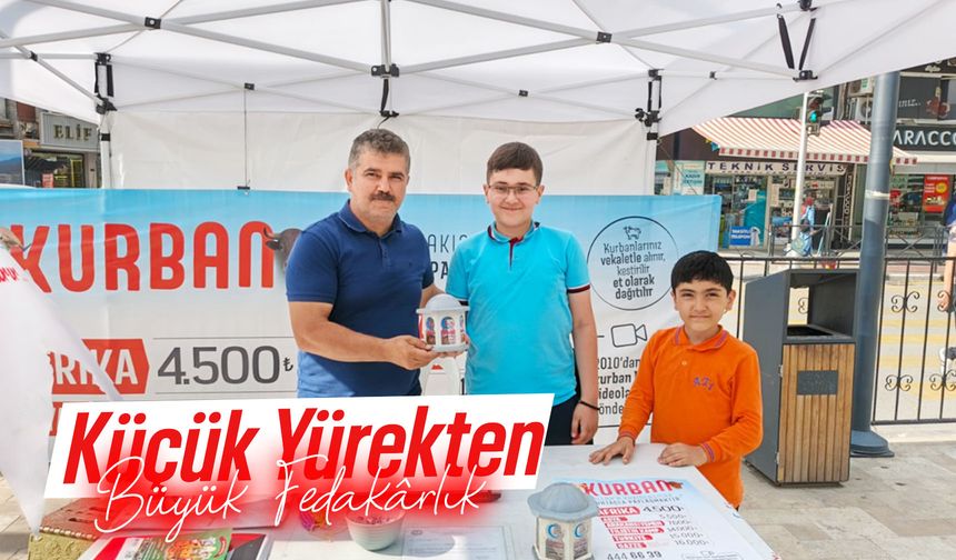 Hafızlık öğrencisinden takdir toplayan bağış