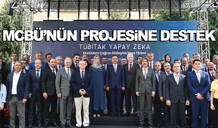 MCBÜ’nün projesi destek almaya hak kazandı