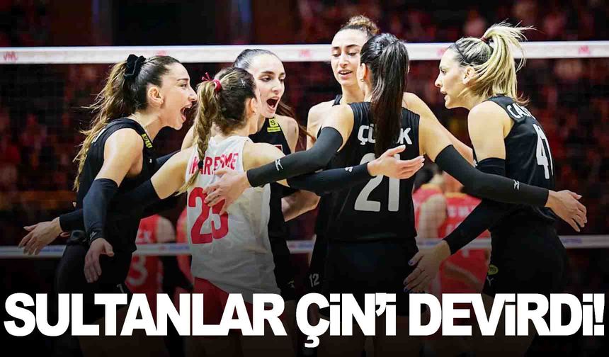 Milletler Ligi’nde fırtına gibi estik!