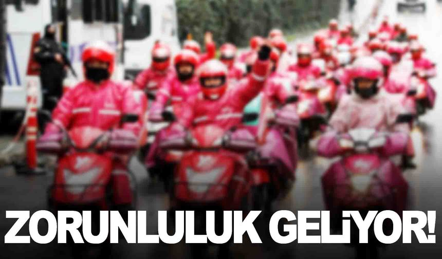 Manisa Emniyeti tarih verip motosikletli kuryeleri uyardı