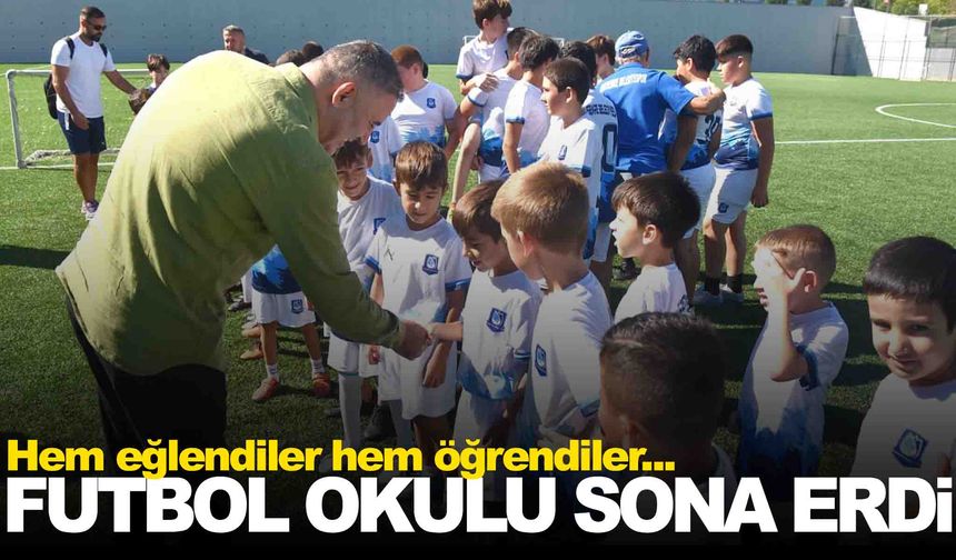 Yunusemre Belediyesi Yaz Futbol Okulu sona erdi