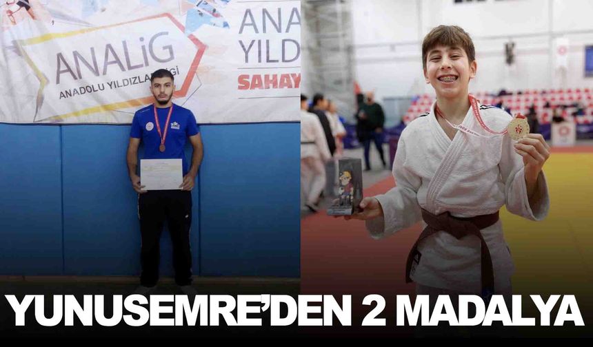 Yunusemreli sporculardan çifte bronz madalya