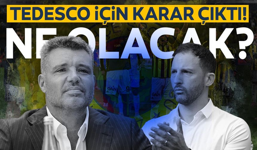 Fenerbahçe'de Domenico Tedesco İçin Kritik Karar