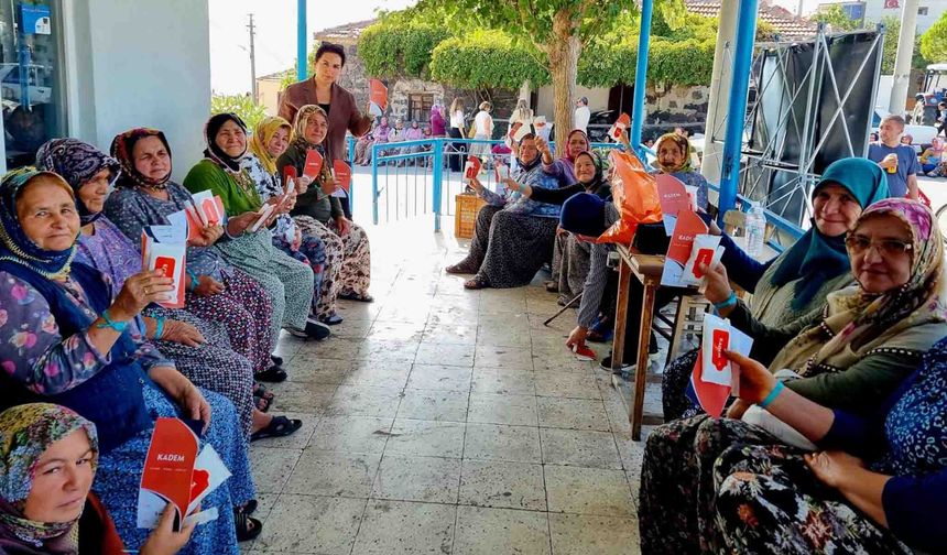 KADEM, Düzlen’de kadın ve gençlerle buluştu