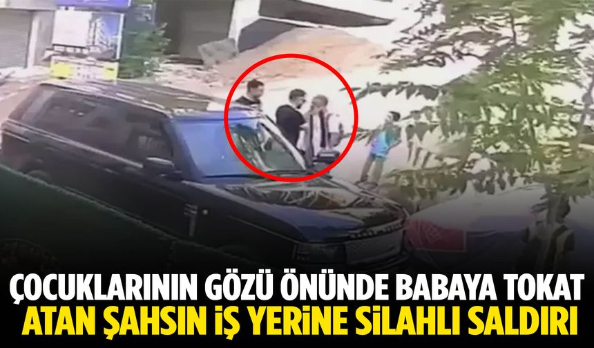 Tokatçı sürücünün işyerine maskeli saldırganlardan kurşun yağmuru!
