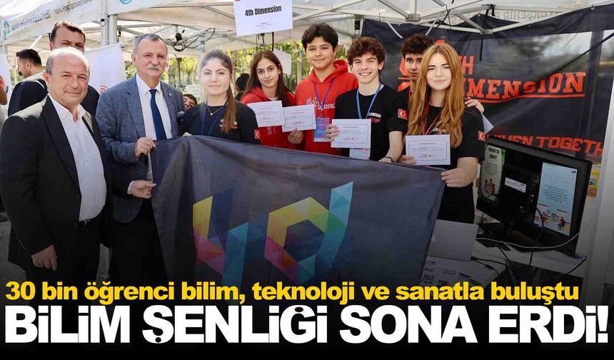 MANİFEST’te 30 bin öğrenci bilimin ışığında buluştu