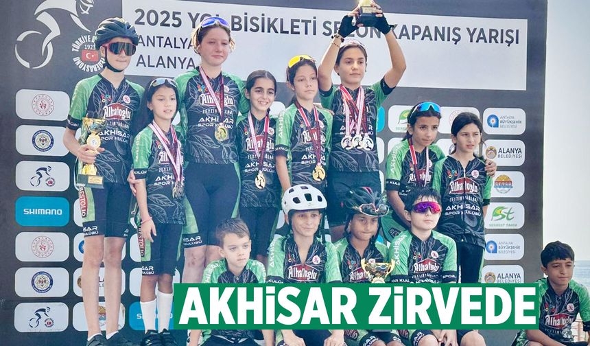 Akhisarlı pedallar zirvede