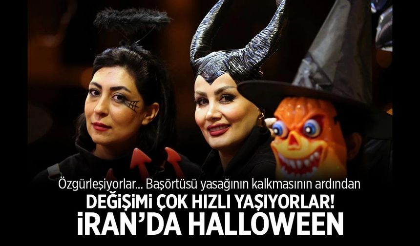 Başörtüsü yasağından Halloween kutlamaya: İran