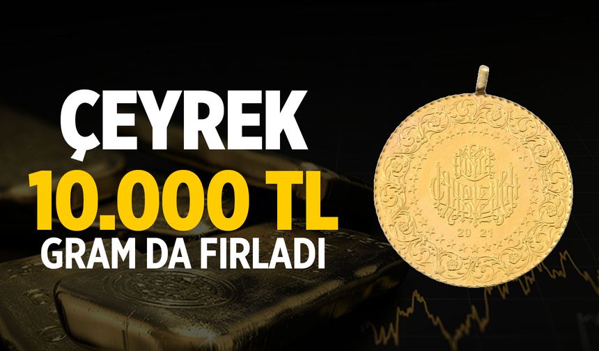Çeyrek Altın 10 Bin TL’yi Aştı! 17 Ekim 2025 Güncel Altın Fiyatları