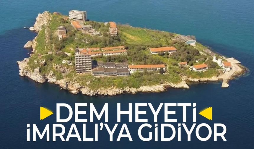 DEM heyeti bir kez daha İmralı'ya gidecek