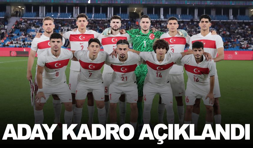Ümit Milli Takım’ın Litvanya ve Macaristan maçları aday kadrosu açıklandı