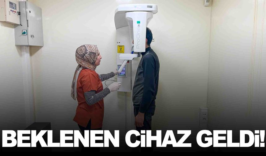 Manisa’nın ilçesinde diş röntgeni için ilçe dışına gitmeye gerek kalmadı!