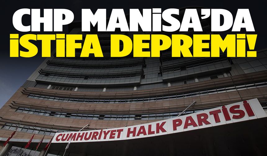 Manisa’da CHP’li iki meclis üyesi partisinden istifa etti!