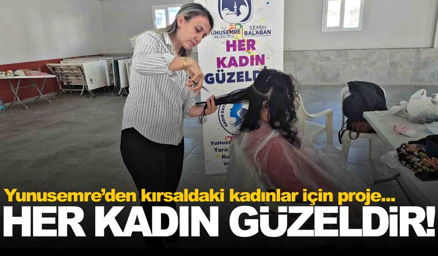 Örencik’te 50 kadına kuaförlük hizmeti