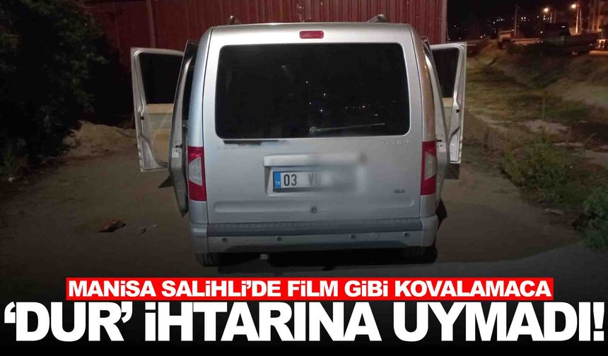 80 kilometre kaçtı ama cezadan kaçamadı… Manisa’da filmleri aratmayan olay!