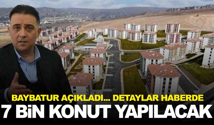 TOKİ Manisa’da harekete geçiyor… 7 bin konut yapılacak!